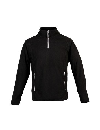 Unisex μπλούζα φλις - Torino μάυρο